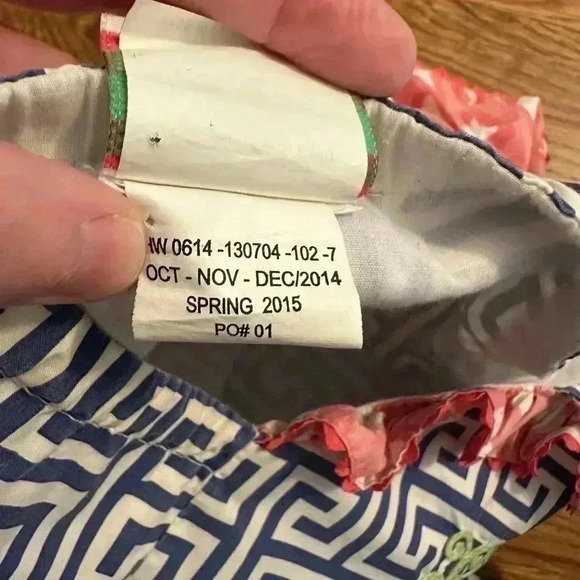 Shrimp and Grits Kids Whale Bathing Suit 3T - Picture 6 of 8